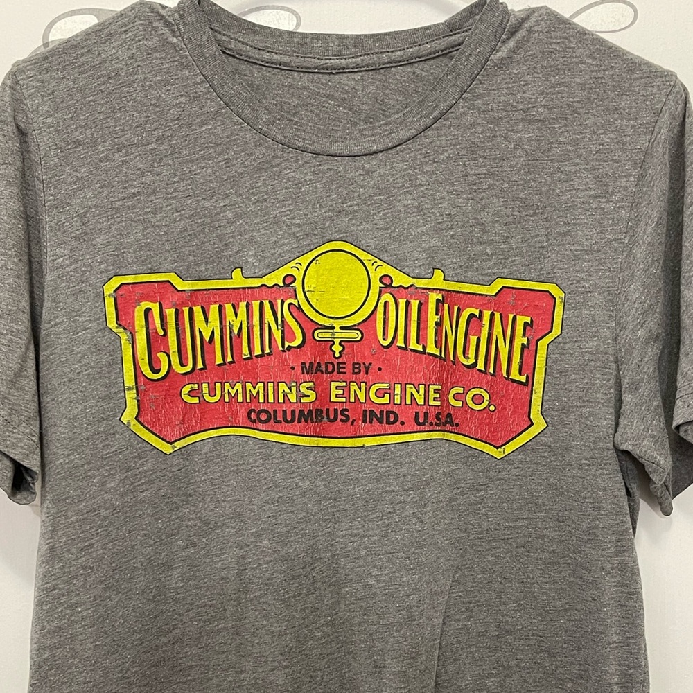Cummins Brand Tee Vintage Cummins Logo